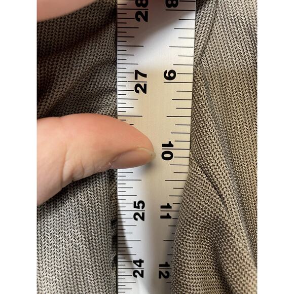 Apt 9 Pants Womens 14 Brown Dress Slacks Straight Leg Stretch Career Work - Picture 5 of 13